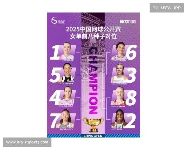 2025武网签表出炉郑钦文退赛高芙或提前遭遇保利尼中国军团挑战艰巨